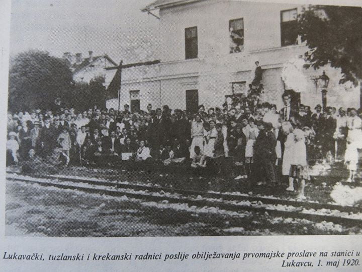 NASLOVNA Stanica Lukavac 1920