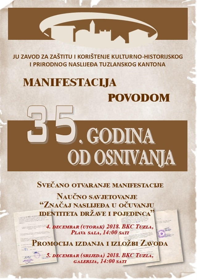 plakat 35 godina Zavoda